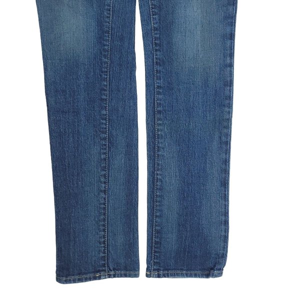 American Eagle Skinny Low Rise Jeans Womens Size 2 Medium Wash Denim - Picture 4 of 9